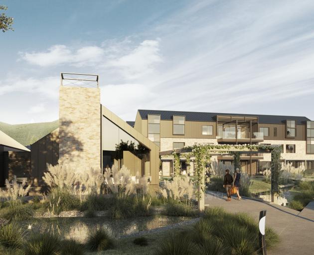 An artist’s impression of the planned retirement village at Northbrook. IMAGE: SUPPLIED