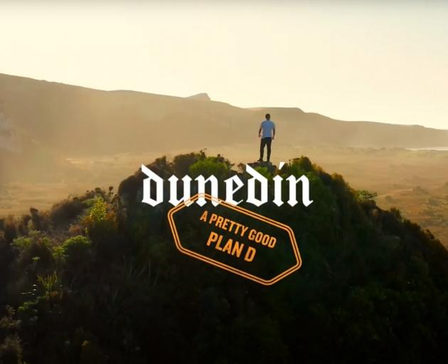 An image from Dunedin’s ‘‘A Pretty Good Plan D’’ tourism campaign.IMAGE: SUPPLIED