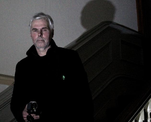 Dunedin artist Bruce Mahalski investigates paranormal activity with the help of an infrared...