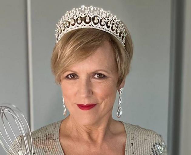 Seven Sharp host Hilary Barry is bringing back Formal Friday for lockdown. Photo: @Hilary_Barry