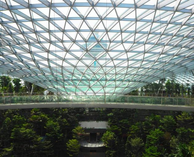 Changi Airport's Jewel terminal. Photo: Supplied