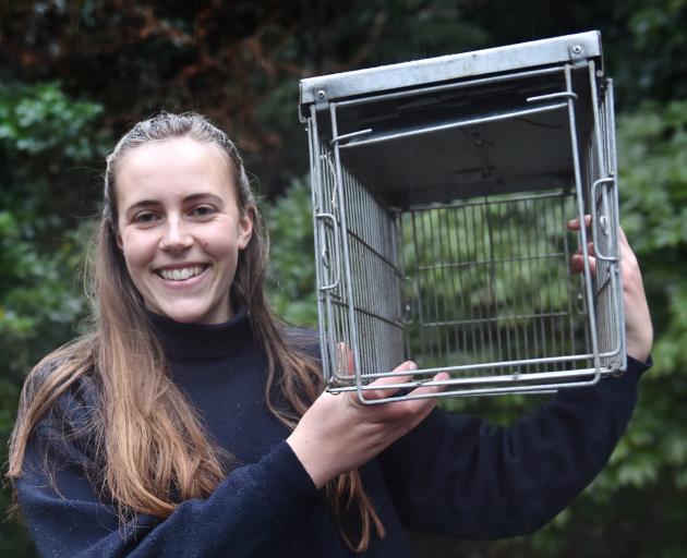 University of Otago zoology master’s graduate Charlotte Patterson is the lead researcher in New...