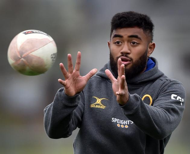 Vilimoni Koroi will start at 10 for Otago tomorrow. Photo: Peter McIntosh
