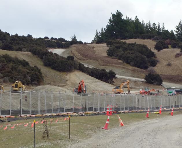 Bulk earthworks are under way at the site of the Northbrook Wanaka retirement village development...