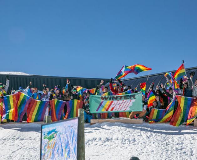 Skiers gather during last year's event. Photo: Supplied