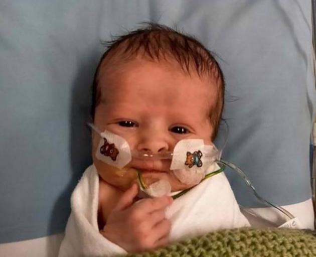 Keanu-Jay Brown born died from a rare life-threatening condition which meant food went into his...