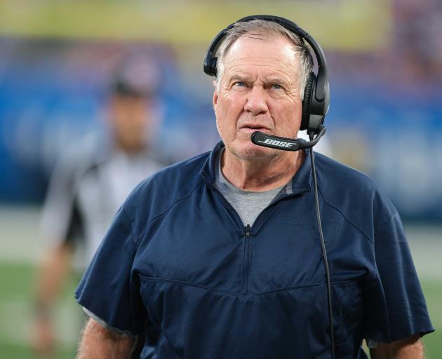 New England Patriots head coach Bill Belichick. Photo: Reuters 