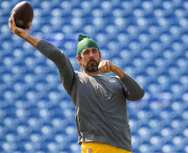 Green Bay Packers quarterback Aaron Rodgers. Photo: Reuters