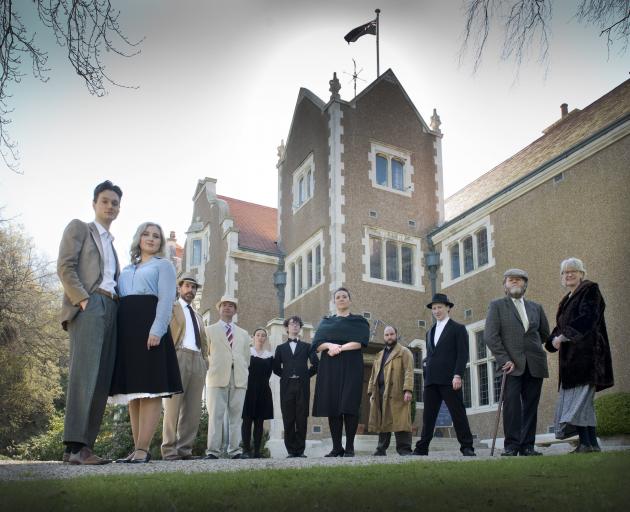 Whodunit? The cast of And Then There Were None. Photo: supplied 