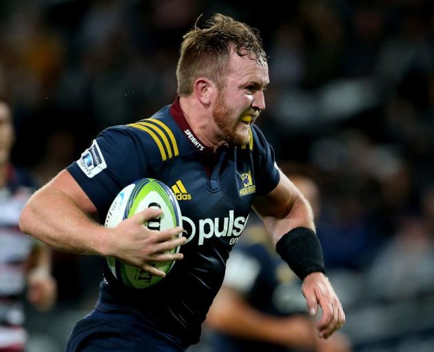 Gareth Evans will start at No 8 for the Highlanders against the Bulls. Photo: Getty Images
