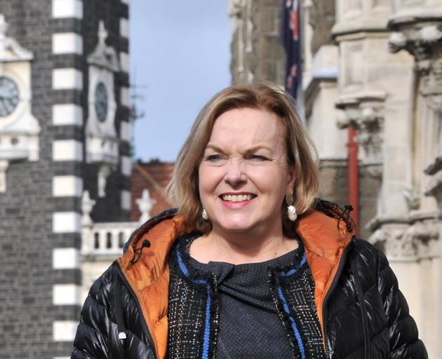 National leader Judith Collins in Dunedin yesterday. PHOTO: CHRISTINE O’CONNOR