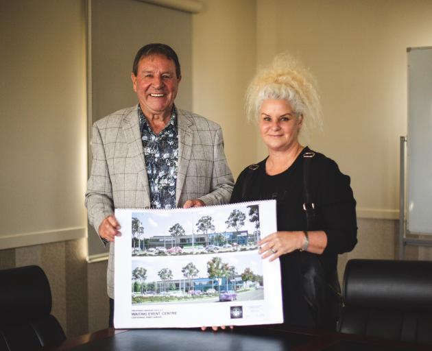 Doug and Donna Hurst are donating $5million to the Waitaki Event Centre project. PHOTO: REBECCA RYAN