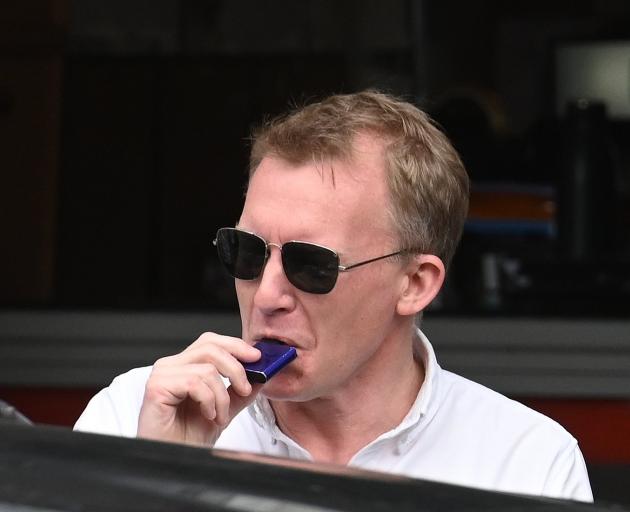 Simon McKinney says he had four drinks in town before being stopped by police on the way home....