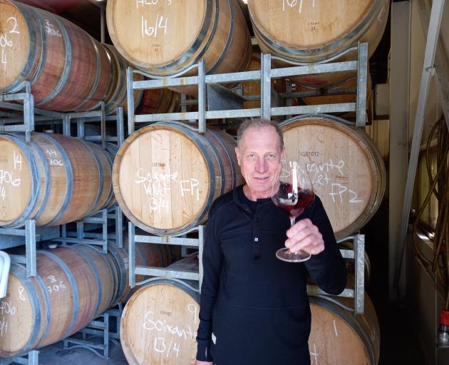  Quartz Reef winemaker Rudi Bauer has been named a New Zealand Winegrowers Fellow. PHOTO: JARED...
