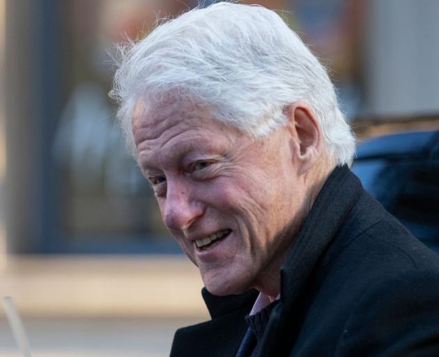 Bill Clinton went to hospital after feeling fatigued and was diagnosed with sepsis. Photo: Reuters 