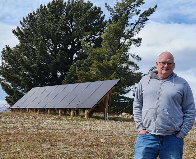 Chris Goddard (49) of Tarras. PHOTO: MARJORIE COOK