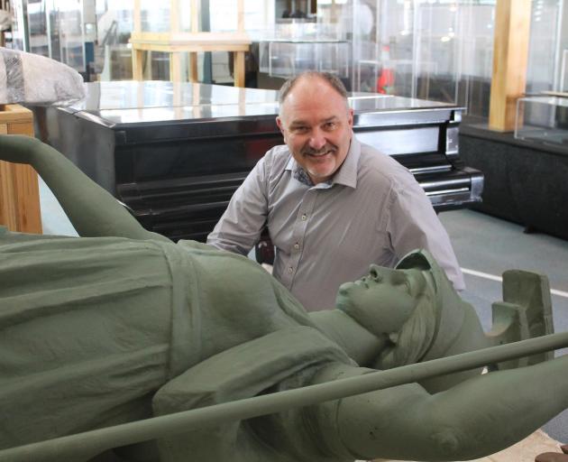 Southland and Museum Art Gallery manager Wayne Marriott is looking forward to having Minerva on...