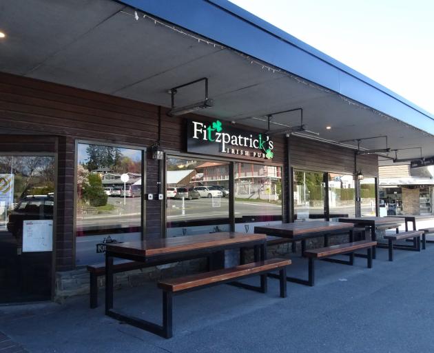 Fitzpatricks Irish Bar and live music venue in Wanaka closed for the last time on Saturday. PHOTO...