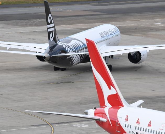 Air New Zealand has not yet moved on Australia's invitation for a South Island bubble. Photo:...