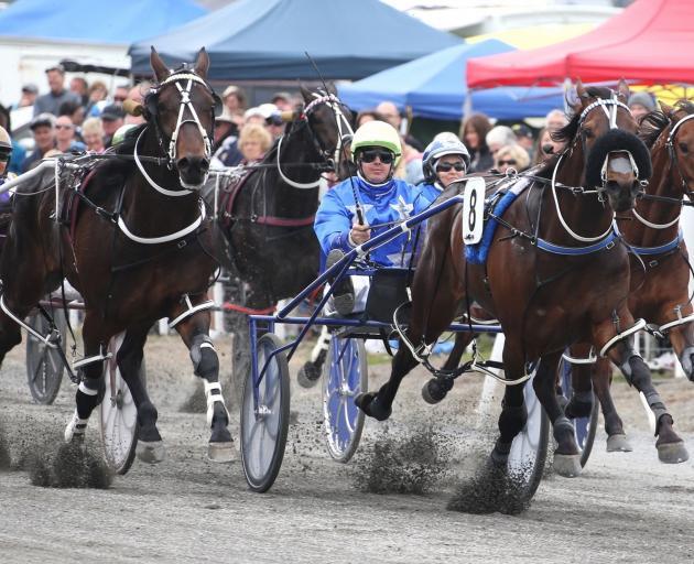 The Kaikoura Cup is on the second day of the hugely popular meeting. Photo: Harness Racing New...