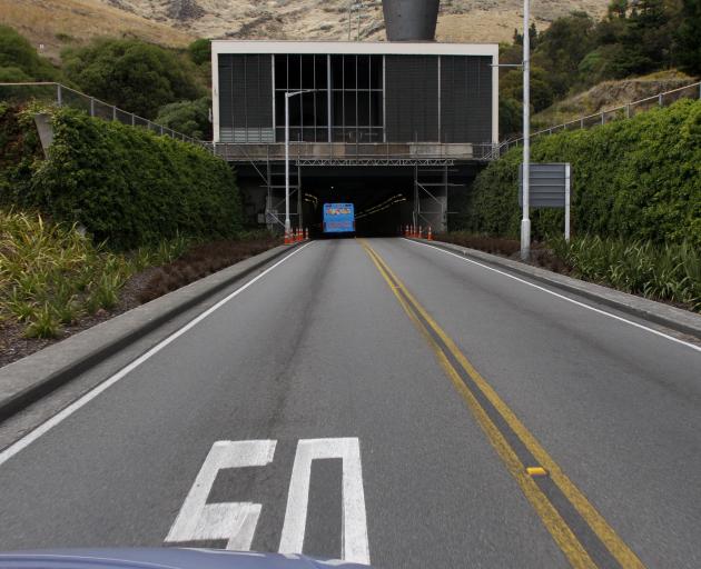 The Lyttelton Tunnel. Photo: Geoff Sloan