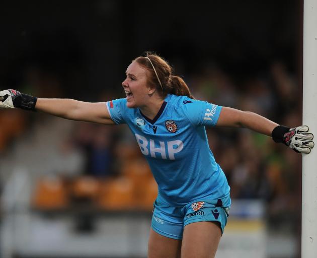 Lily Alfeld playing for the Glory. Photo: Getty