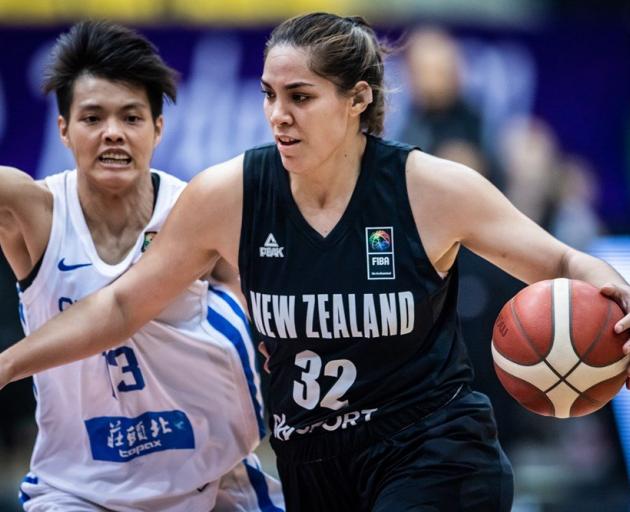 Kalani Purcell in action for the Tall Ferns at the Asia Cup. PHOTO: FIBA