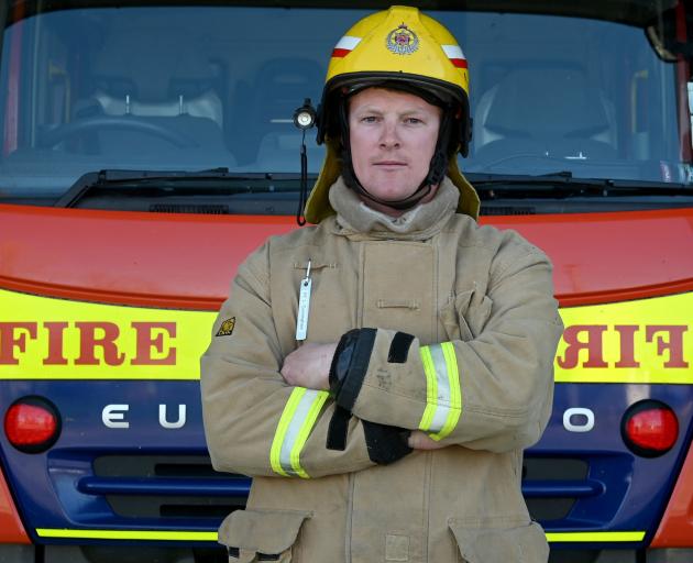 Twizel volunteer firefighter Logan Cunningham was one of the first firefighters on the scene of...