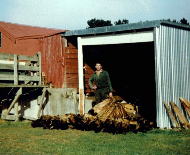 Mark MacGregor in 1988. He had 450 skins to deliver which were worth $7.70 each.