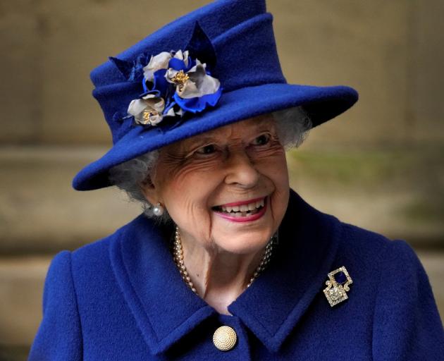 The Queen at a service at Westminster Abbey last year aged 94. Photo: Reuters 