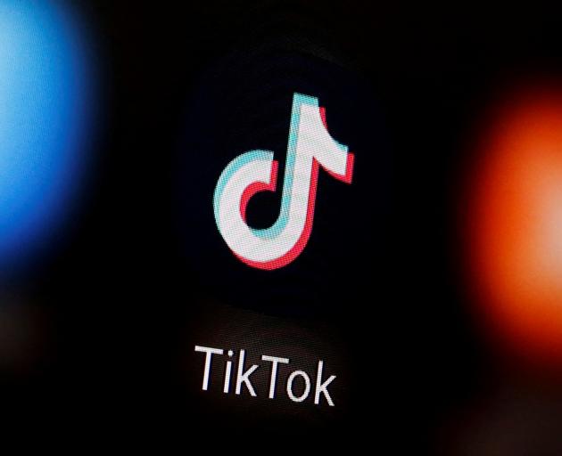 The teenage girl said she learned the signal to show she was in danger from TikTok. Photo: Reuters