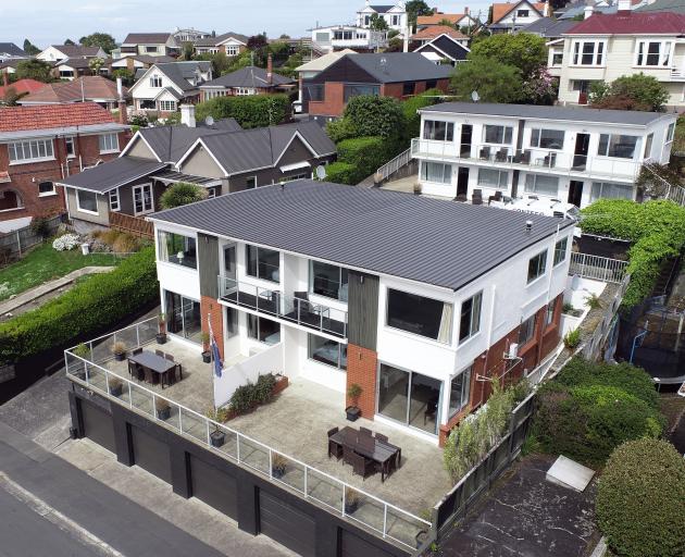 Kainga Ora has bought 21 (to the left) and 23 City Rd, Roslyn, for transitional housing. PHOTO:...