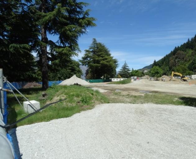 The site of the proposed 168-space carpark at Lakeview. Photo: Mountain Scene