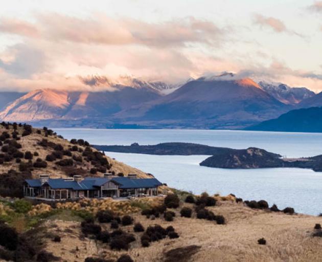 The property is set within the stunning hilltops of Glenorchy. Photo: Supplied