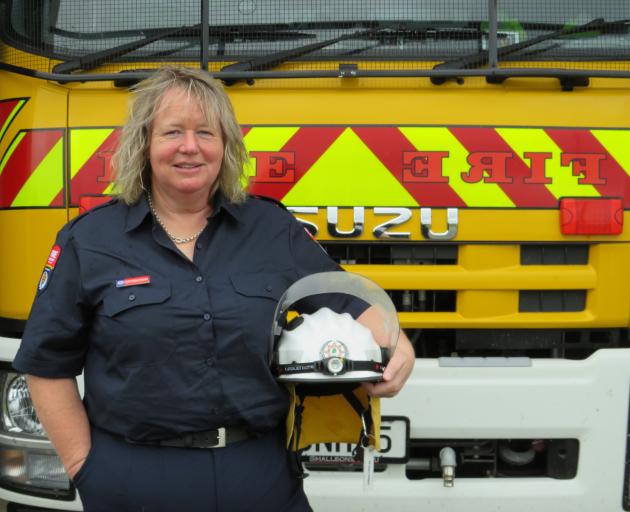 New Willowby Fire Station fire chief Debs Stilgoe-Brooker is looking forward to the future. PHOTO...