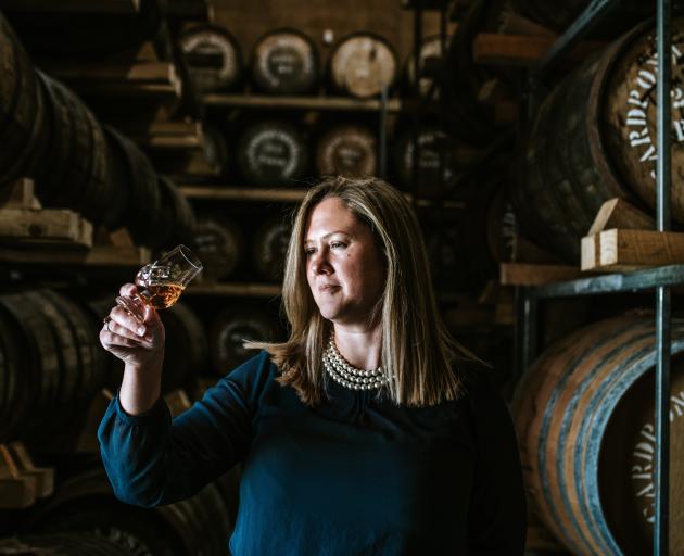 Desiree Reid-Whitaker recommends taking time to enjoy the aromas of a whisky. PHOTOS: ANNA ALLAN