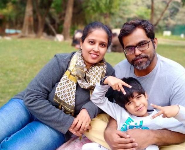 For almost two years, Wellington web designer Masthan Pathana has seen his wife Afza and now 7...