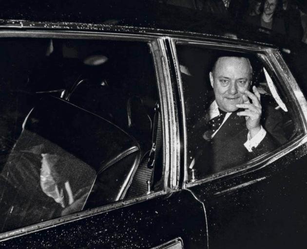 Rob Muldoon on the 1975 election campaign. Photo: Reg Feuz