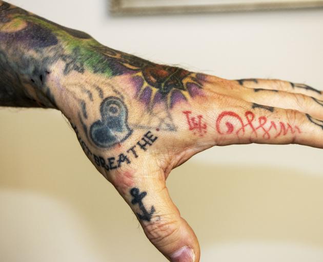 Brad Raven inked a web on his hand when he was 14-years-old, the first of a countless number of...