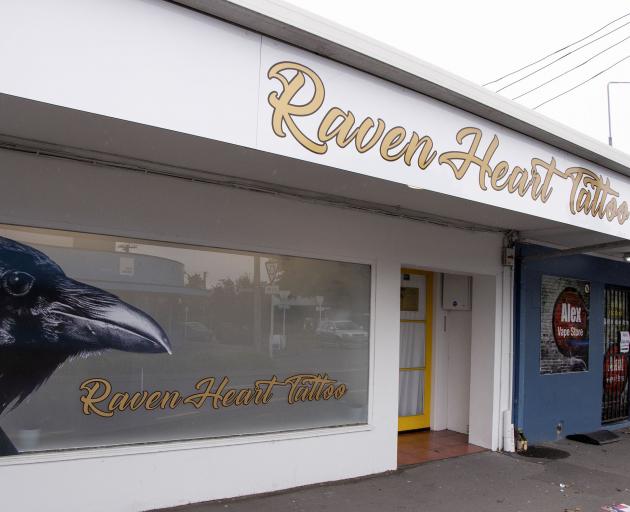 Brad Raven's Bryndwr studio, Raven Heart Tattoo. Photo: Geoff Sloan