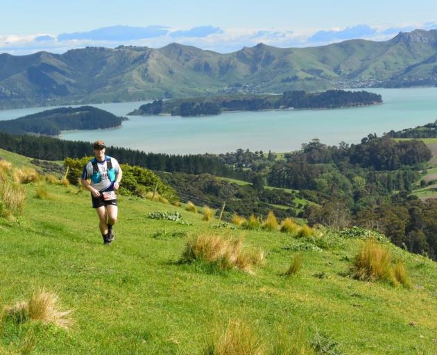 Anthony Martin during the 100km run at Diamond Harbour. Photo: Supplied