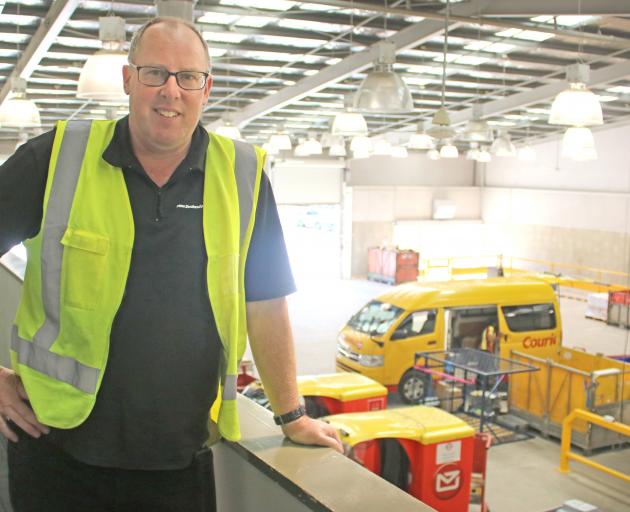  New Zealand Post Oamaru processing supervisor Rod Moffat at the new Operations Centre, which...