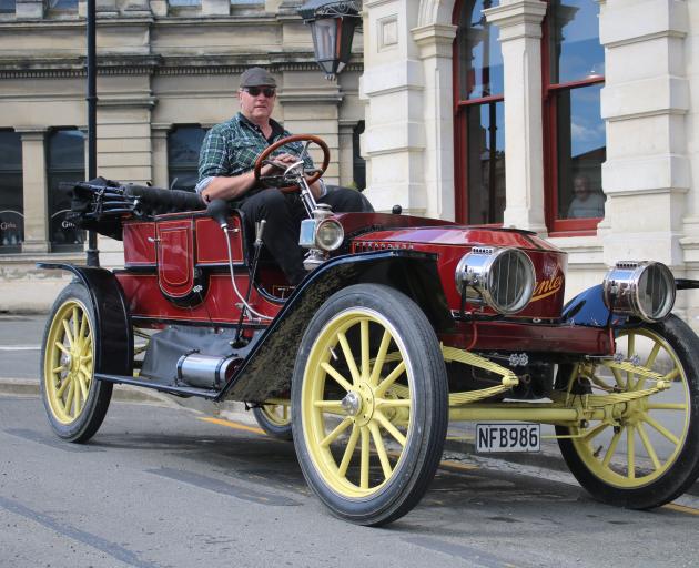 Christchurch’s Allan Familton spent the past week in Oamaru driving around in his steam-powered...