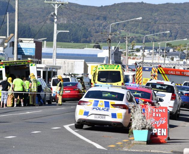  A two-vehicle crash in Riverton about 8.30am yesterday left one person dead and four others with...