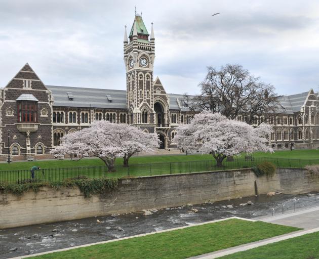 The University of Otago is facing a deficit next year. PHOTO: CHRISTINE O’CONNOR