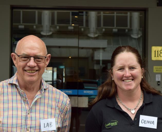 Facilitator Lab Wilson and Beef + Lamb New Zealand national extension programme manager Olivia...