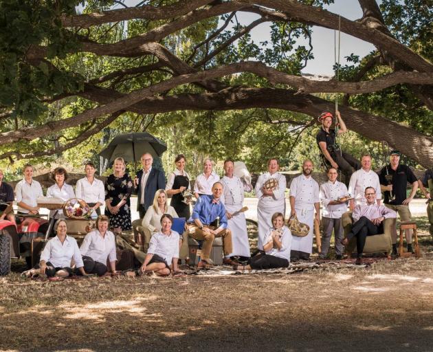 Otahuna staff. Photo: Supplied / Relais and Chateux
