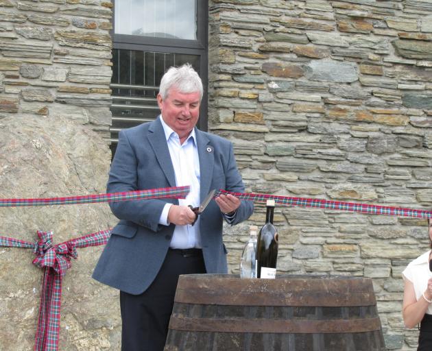 The Cardrona Distillery was officially opened on January 25, 2016. Still maker Richard Forsyth,...