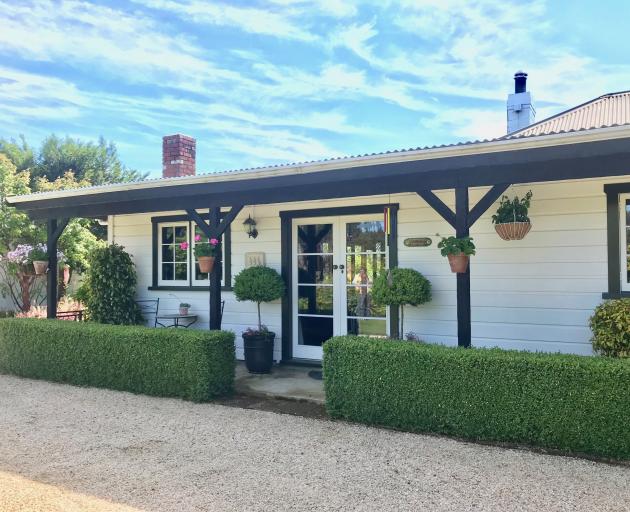 Hawthorn Cottage was originally a railway worker’s home. PHOTOS: GILLIAN VINE