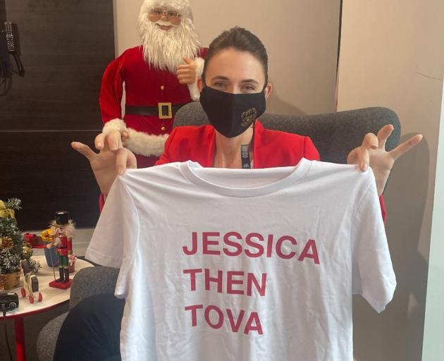 The PM's Christmas gift from Jono and Ben was a tribute to every press conference we've ever...